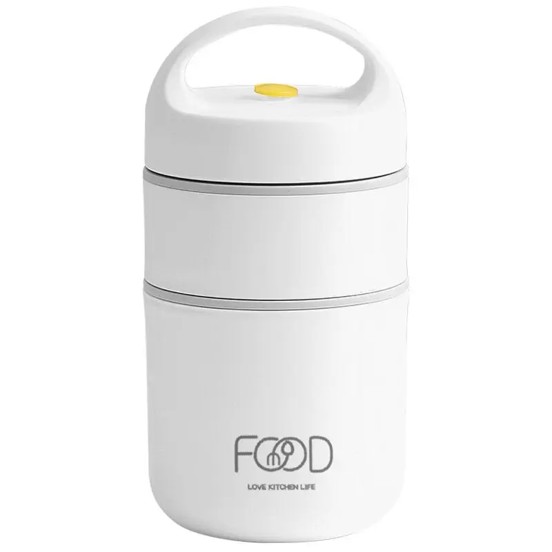 Thermal Lunch Box Stainless Steel  Vacuum Soup Cup Thermos Food Containers for Children With Lunch Bag