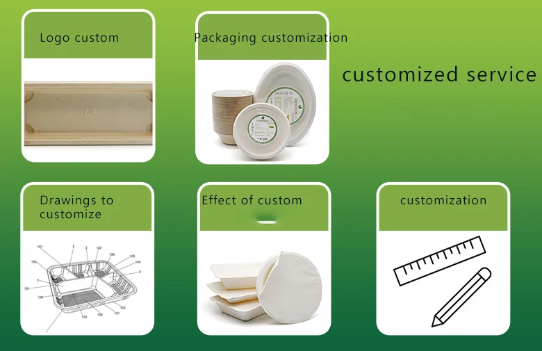 Manufacturers direct low minimum order volume degradable bento cake takeout packaging box