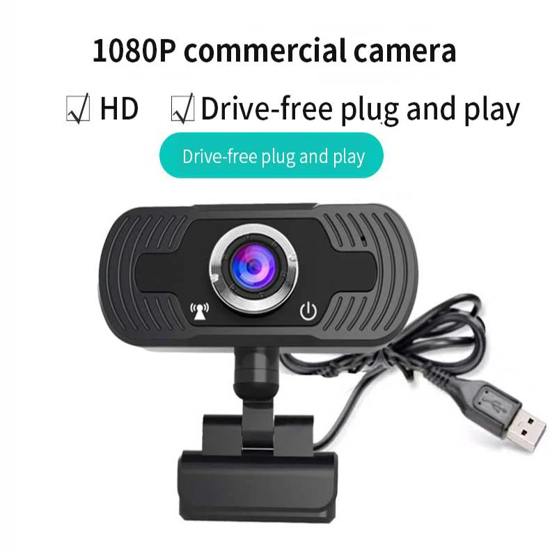 2022 Hot Selling Full HD External Webcam 1080p For Pc Desktop Computer Computer Use