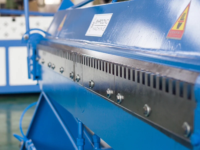 Galvanized Plate Manual Bending Machine Pneumatic MS Sheet Bending Machine