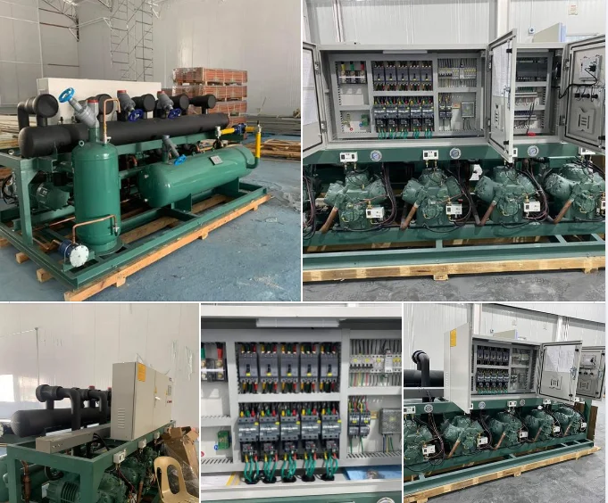 commercial and Farm cold room freezer 10hp/15hp condensing refrigeration units