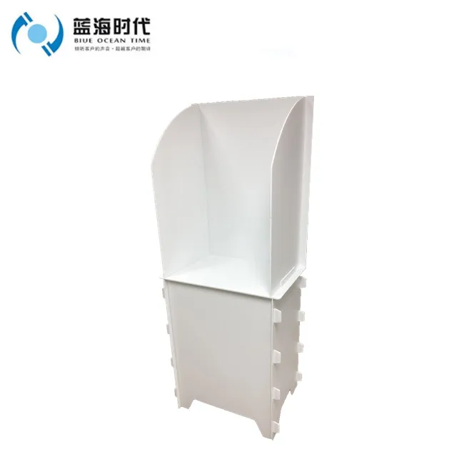 Coroplast ballot box corrugated plastic sheet voting booth easy install