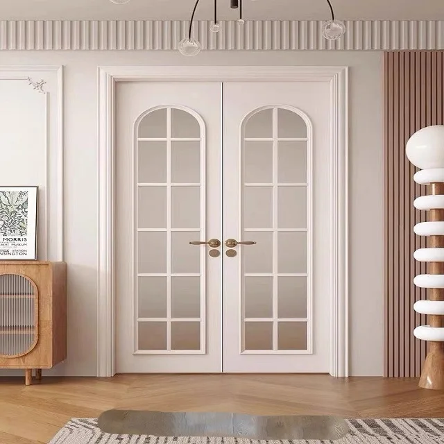 excellent foreign style melamine wooden door factory direct sale in bd