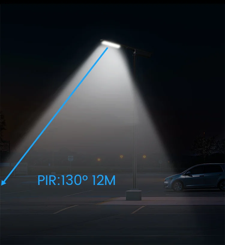 SRESKY  Double Fans Rapid Heat Dissipation Solar Street Light Project Design Outdoor Solar Powered Street Light