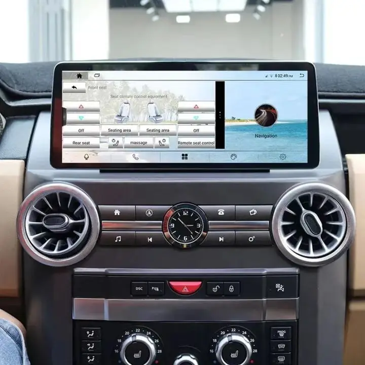 Gerllish Android автомобильное радио стерео GPS для Land Rover Discovery 3 LR3 плеер мультимедийная навигационная система Carplay экран