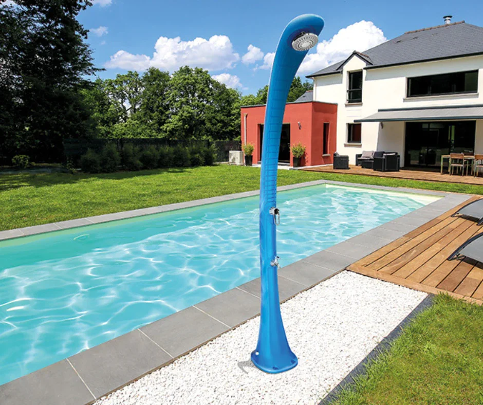 Luxury Outdoor Aluminum  Solar Pool Shower For Swimming Pool