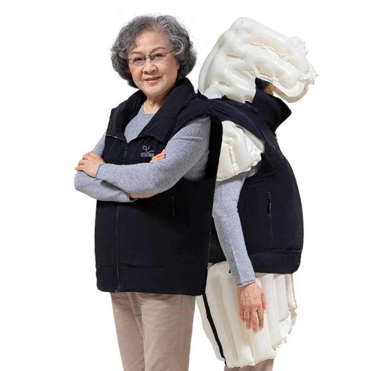 Безопасный противоударный жилет с подушкой безопасности, аварийная переносная надувная защита для головы и бедер, воздушный мешок, жилет для пожилых людей