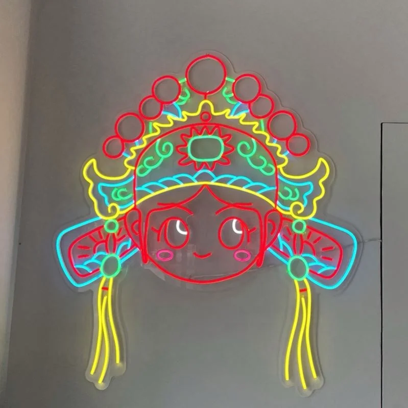 Sharpy Beam Light Acrylic Invitation Card Christmas Onesie Pajamas Hand Knit Letter for Wall Hanging