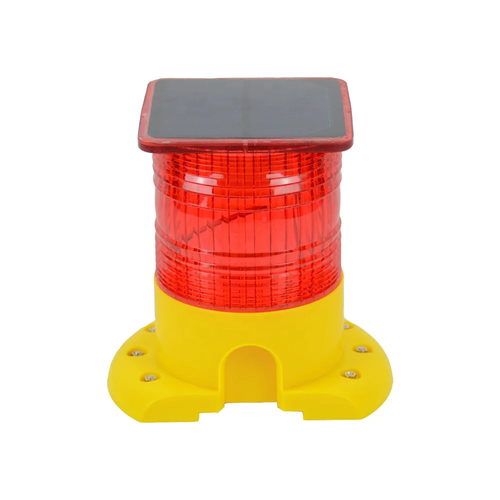 Best Price LED Barricade Hazard Warning Beacon Solar Powered Safety Strobe Light for Road Traffic Equipement