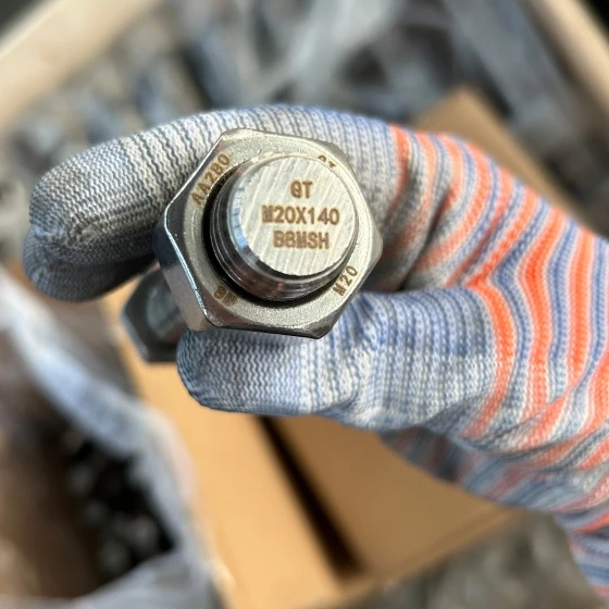 Inconel NO7718 Studs bolts bolts ASTMA283 M28 Monel ASTM B127 ASTM B473 Incoloy 800 H / HT one end thread rod