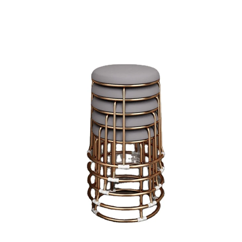 nordic light luxury bar stools and restaurant dining chair sets nordic dining chair modern fabric metal leg coffee shop chairs