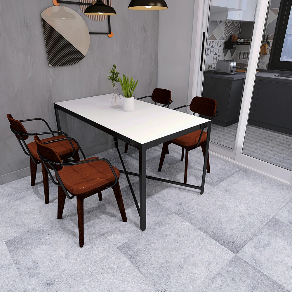 Foshan Quality Grey Outdoor Rustic Non Slip Ceramic Porcelain Floor Tiles 60x60cm Cheap Full Body Rustic Tiles