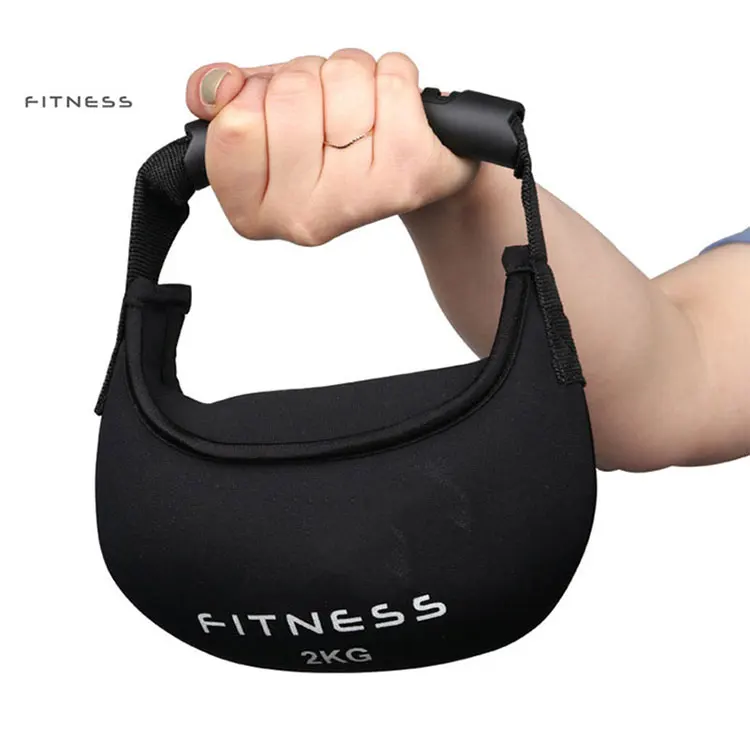 Gym Equipment Fitness Resistance Bands Soft Sand Bag Kettlebell