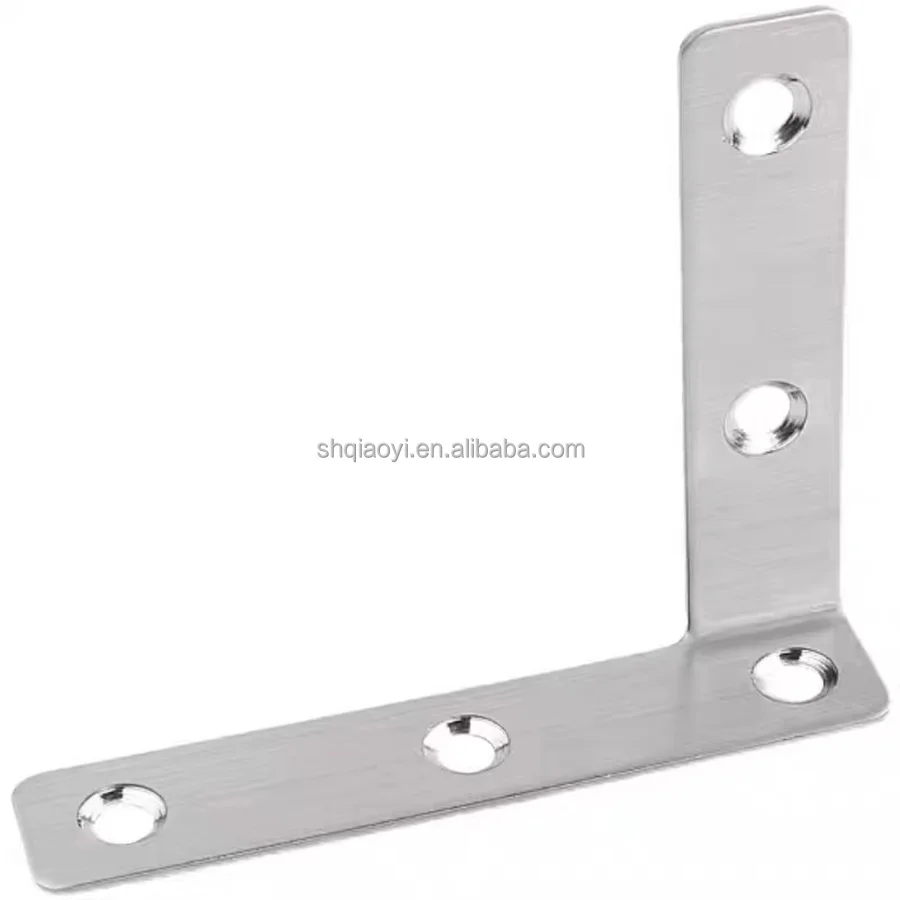 Custom Metal Corner Bracket Furniture Joint Connector Beam Connecting Brackets For Wood