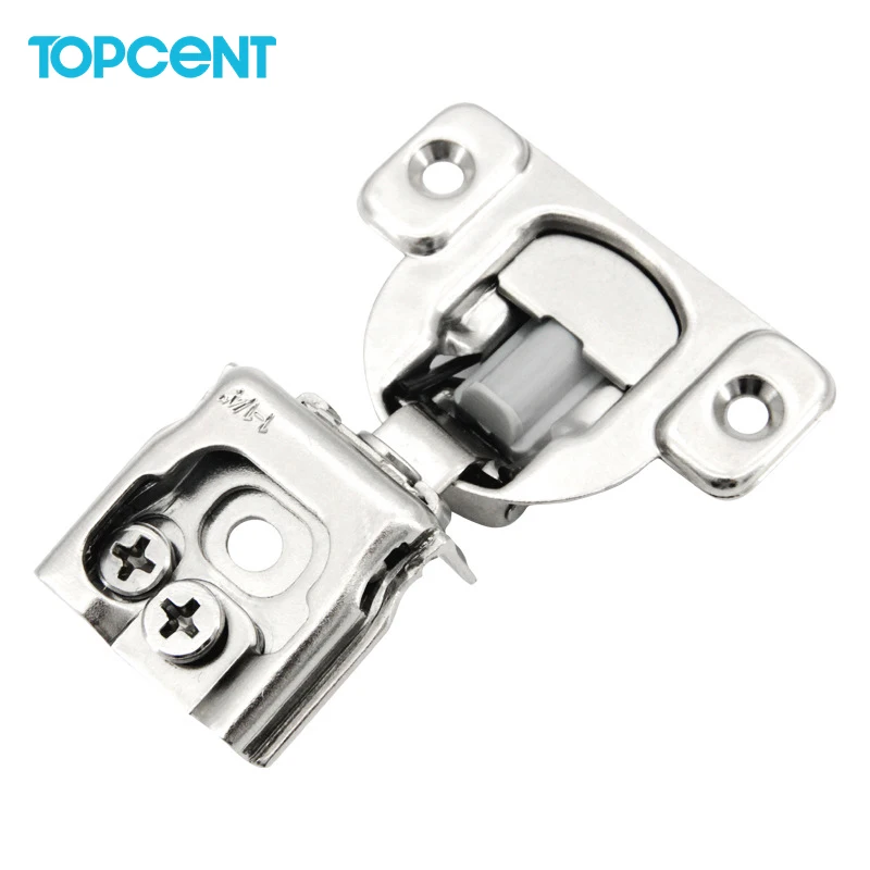 Topcent 3D мягкая Закрытая 1/2 многослойная петля рамка 105 градусов компактная для кухонного шкафа