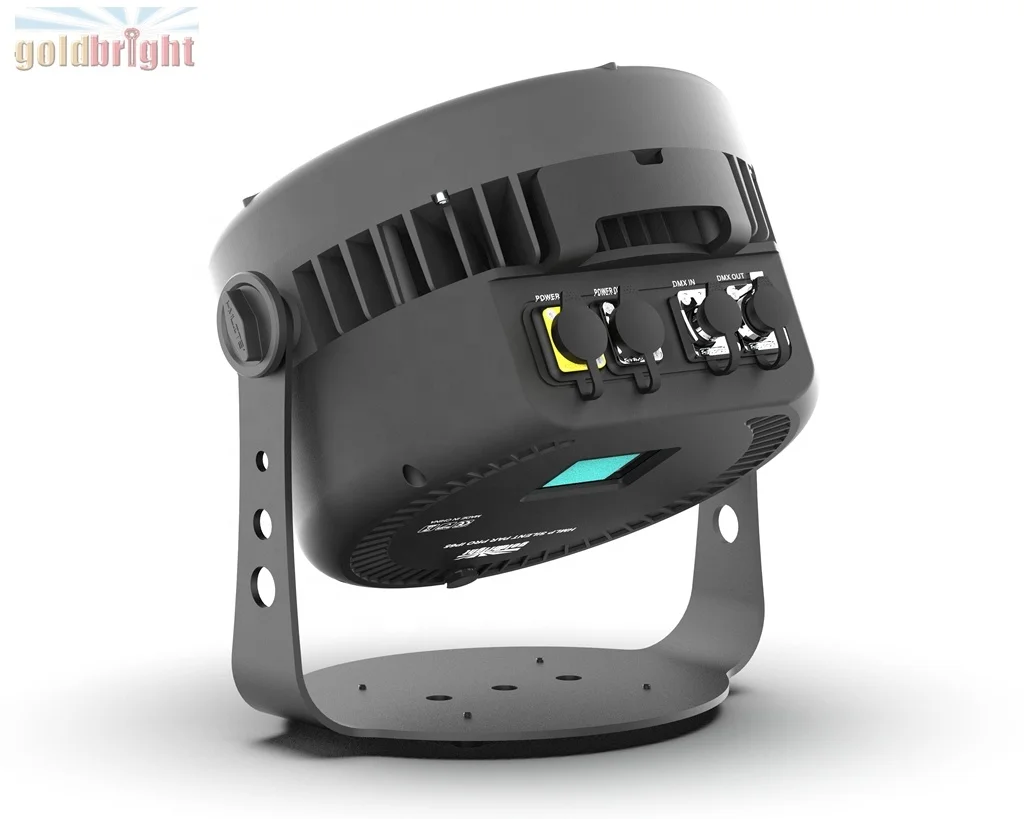 IP65 Par Lights Waterproof Outdoor LED 12 x 10W RGBWA+UV 6in1 DMX512 Control Stage Wash/Spot Lights