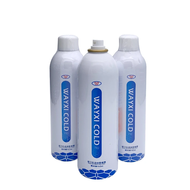 Factory Direct Delivery Best Instant Cooling Freeze Feet Muscle Sore Pain Relief Freezing Spray Ice Spray for Accidents Marathon