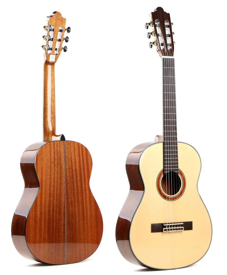 Oriental Cherry CG-500S-39 beautiful crafted solid top acoustic high quality guitars 39' nylon strings classic guitar for sale