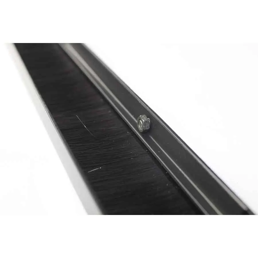 19 Inch 1u brush panel for network cabinets