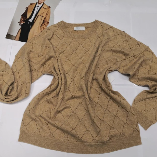ODM  round neck women knitwear sweater