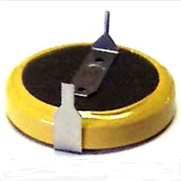3.0V CMOS Button Coin Cell Lithium Battery CR2450 battery with solder tabs pins tags for Verifone VX520 VX 520