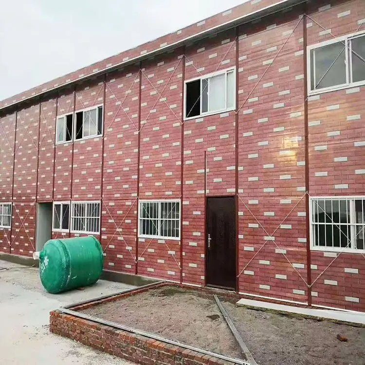 Prefabricated Steel China House Light Cross Wall Frame Graphic container house luxury foldable house mobile homes