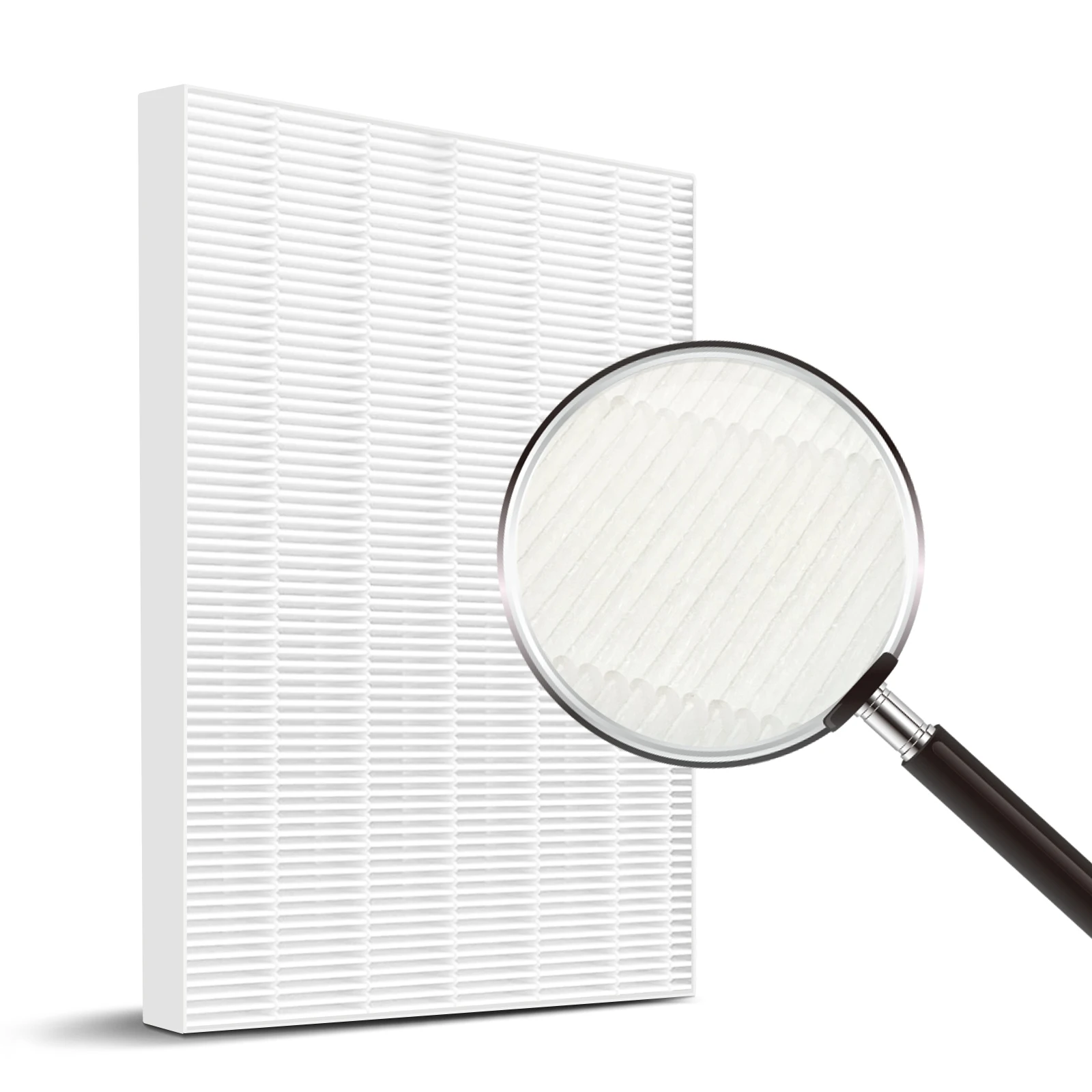 Winix D360 Air Cleaner Purifier Customized with 2 True HEPA H13 and 8 Activated Carbon Replacement Filters