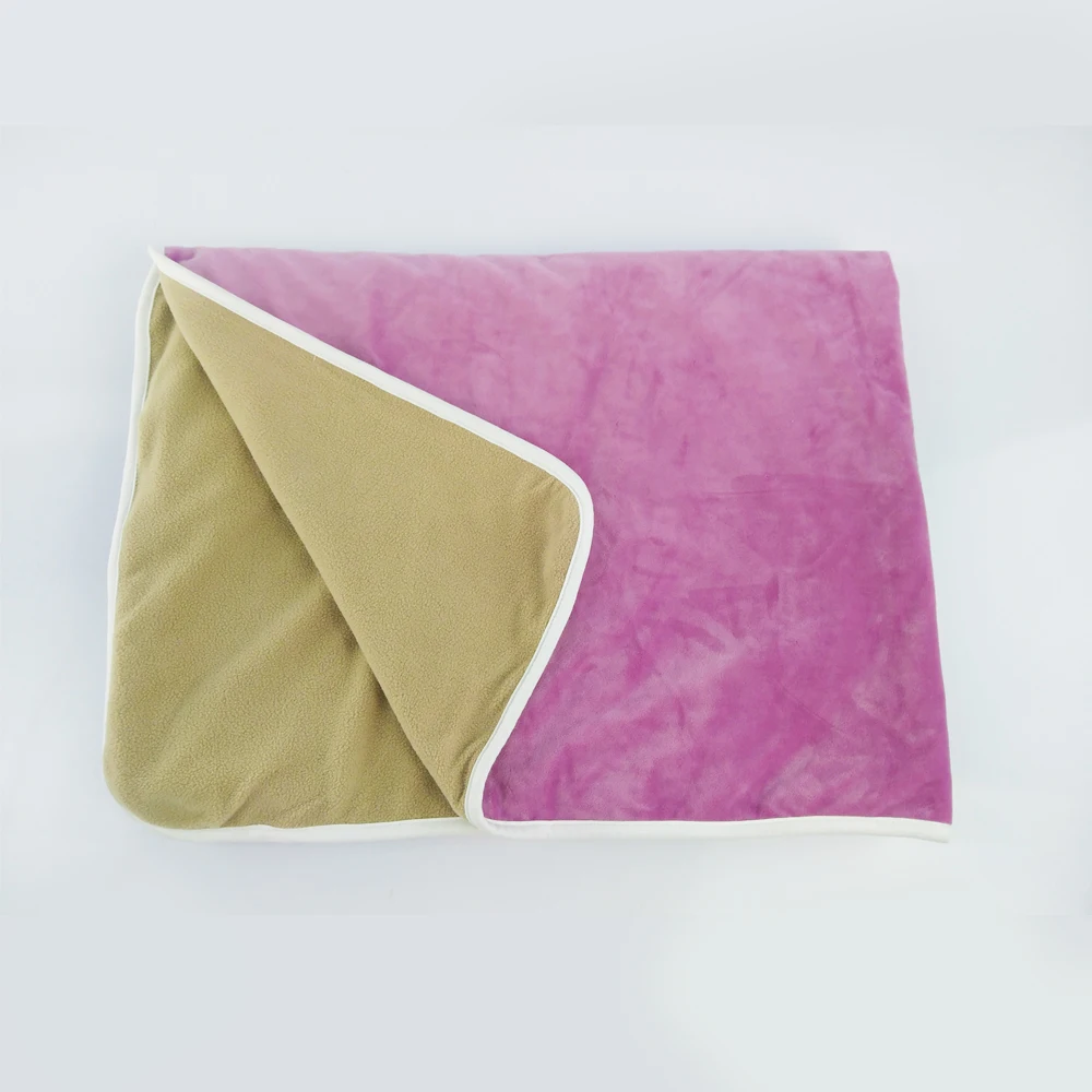 Usb портативный электрическое одеяло Безопасный низкого напряжения, защита от перегрева защита Отопление Электрический одеяло с батарейным питанием машинная стирка 40*30 дюймов