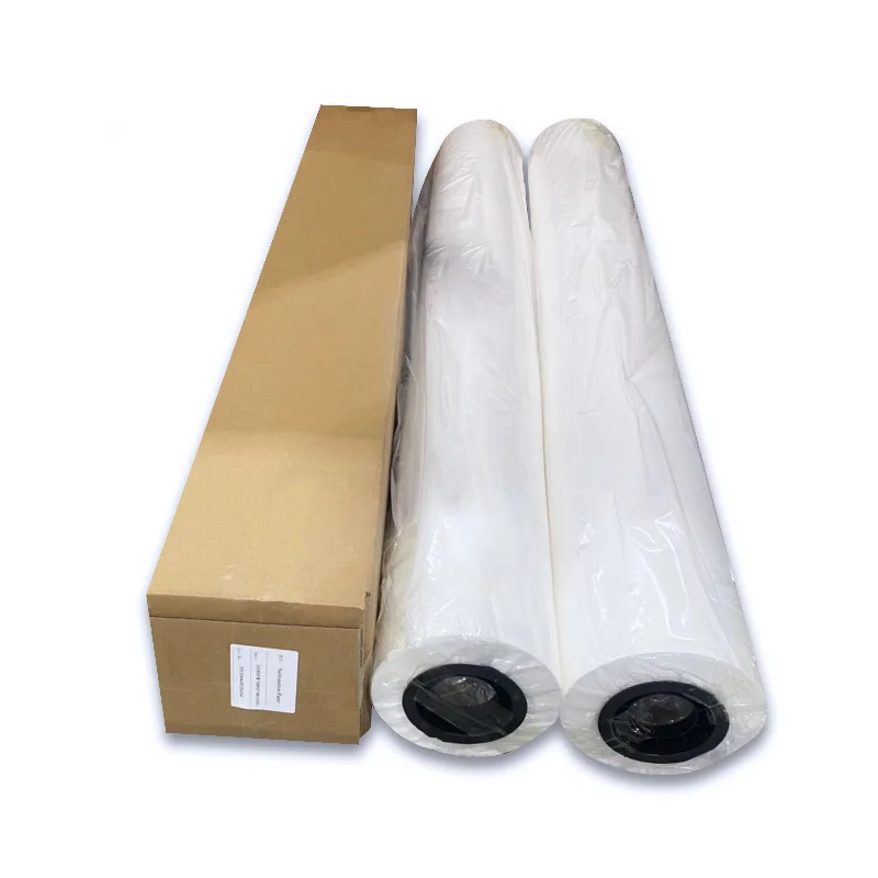 High Transfer Rate Wholesale  Jumbo Rolls Customized Size Sublimation Printing Paper Heat Textile Printing Transfer Film