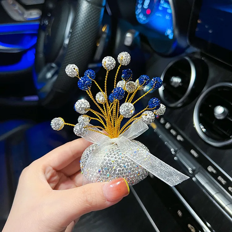 Car Ornaments Auto Accessories Decoration Diamond-studded Star Car Ornaments Girl Cute Car Ornaments