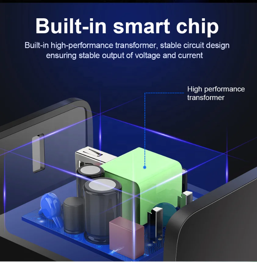 3A Quick Charge 3.0 USB Charger EU Wall Mobile Phone Charger Adapter for iPhone X MAX 7 8 QC3.0 Fast Charging