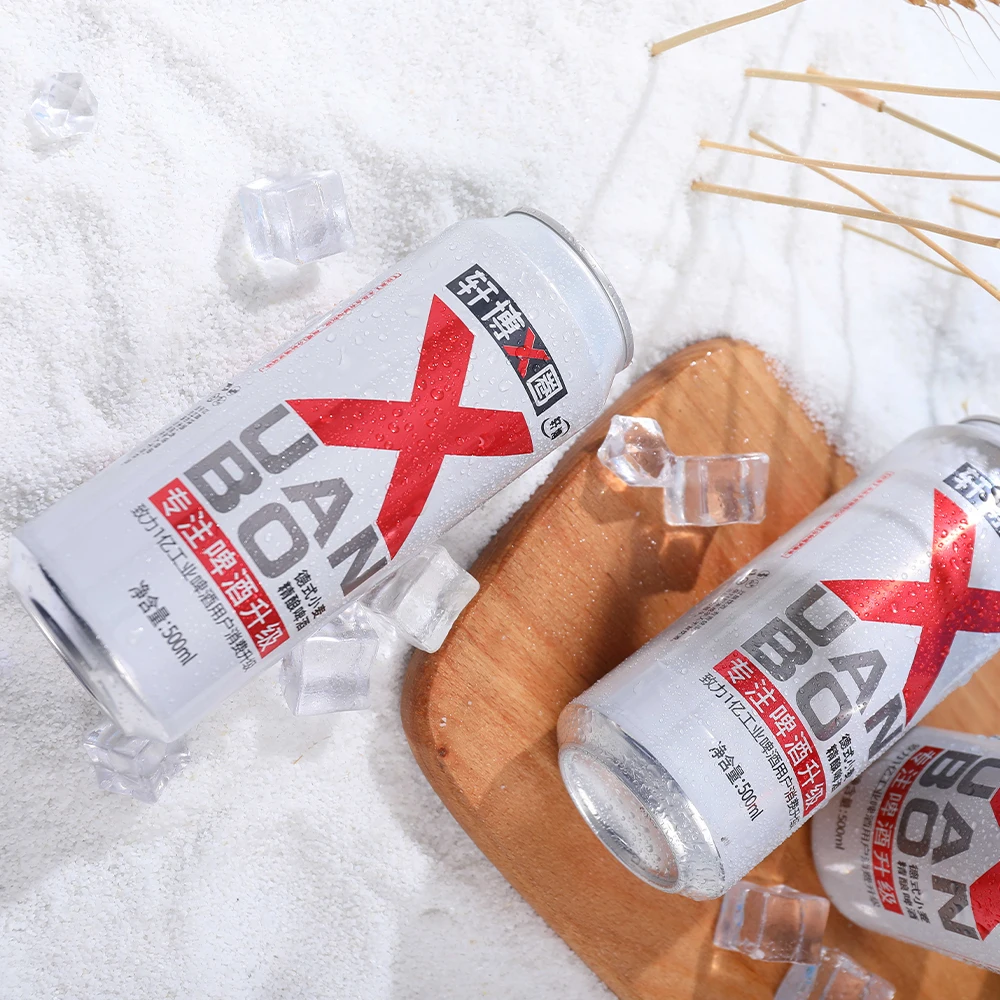 XUANBO CRAFT BEER   500ml in CAN  FROM CHINA 10P   GERMAN WHEAT BEER WHOLESALE