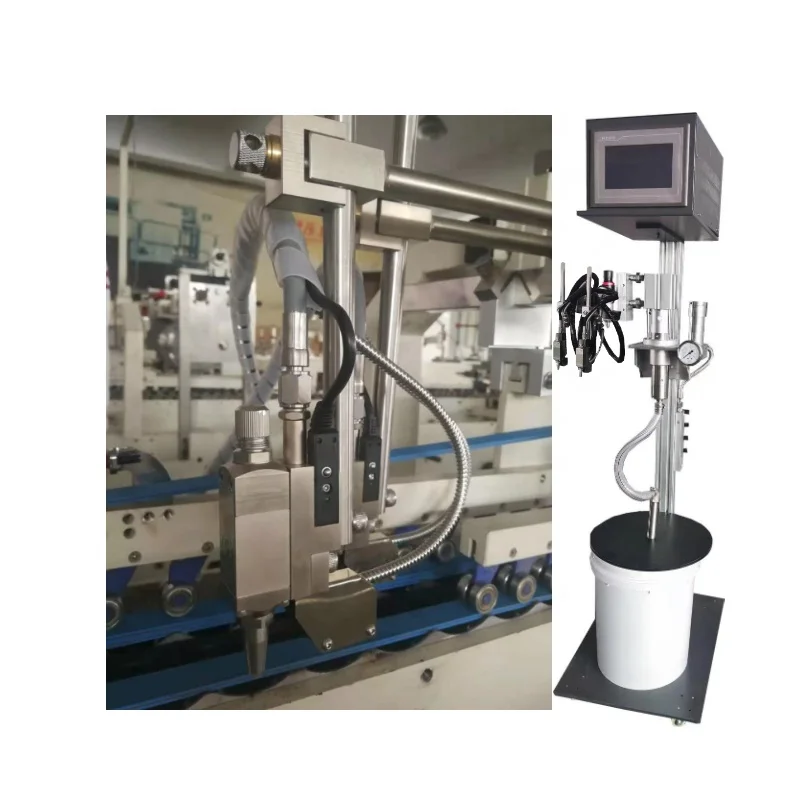 High Speed four gun automatic cold glue system for folder gluer machine folding gluing machine Paper Forming Machine