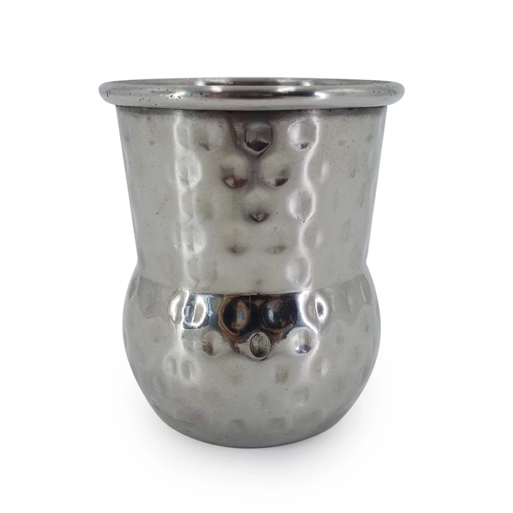 Hand Hammered Outside Copper Inside Nickel Plated Tumbler Moscow Mule Mugs Copper Tumbler Cups pure copper glass