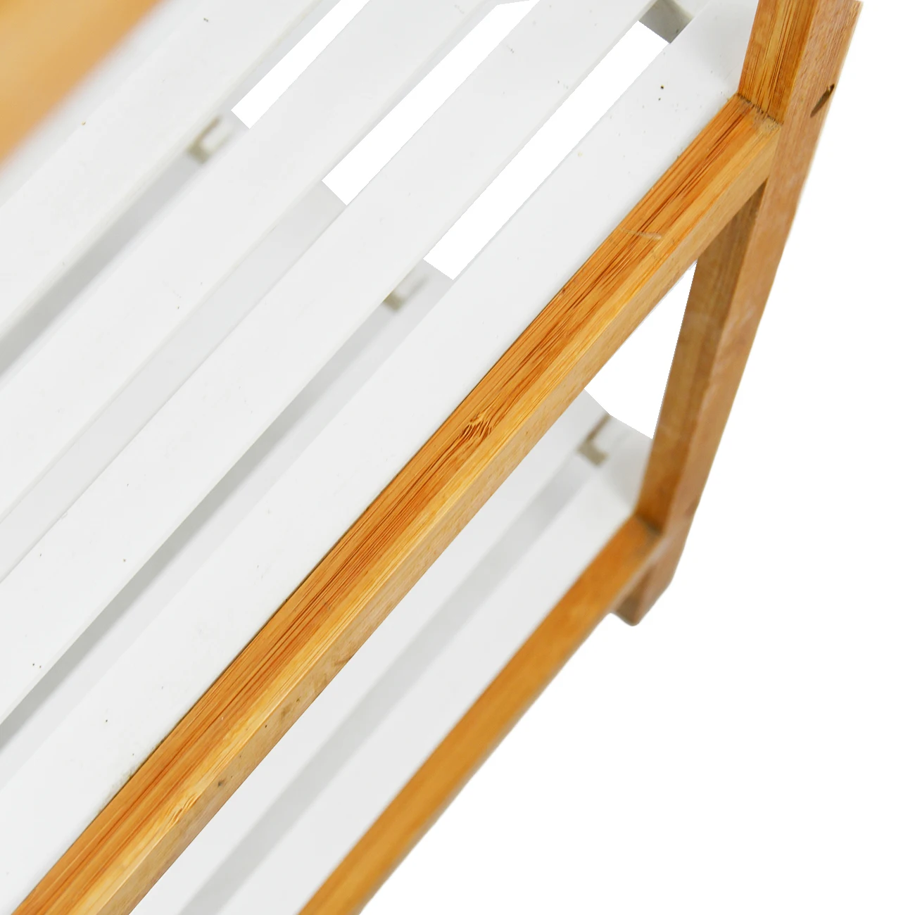 Регулируемая современная витрина, подставка для цветов и растений, бамбуковые держатели для хранения и полка для ванной комнаты для гостиной