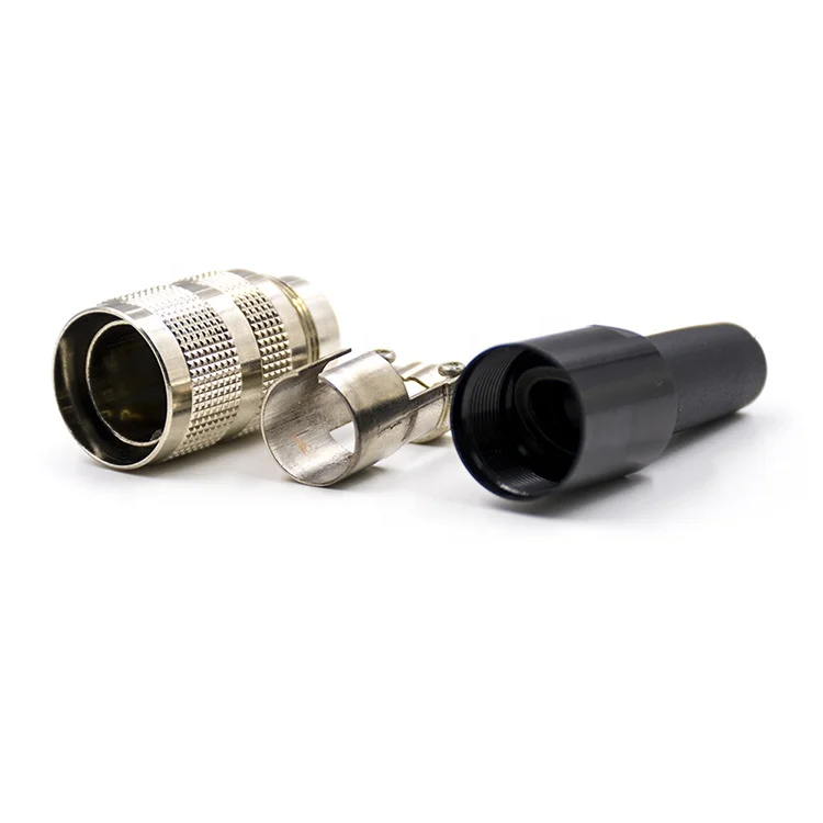 Circular Din connector 6 pin jack female socket 6 pins terminal mount din socket round connector