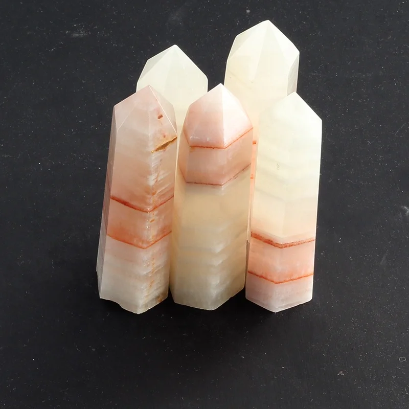 Professional Manufacture Afghan Jade Pillar Natural Polishing Afghanistan Jadehome decoration