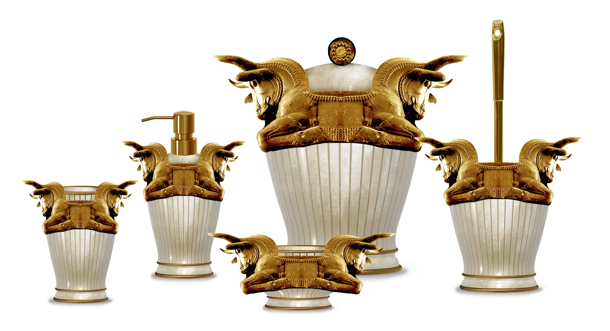 Роскошный набор аксессуаров для ванной комнаты