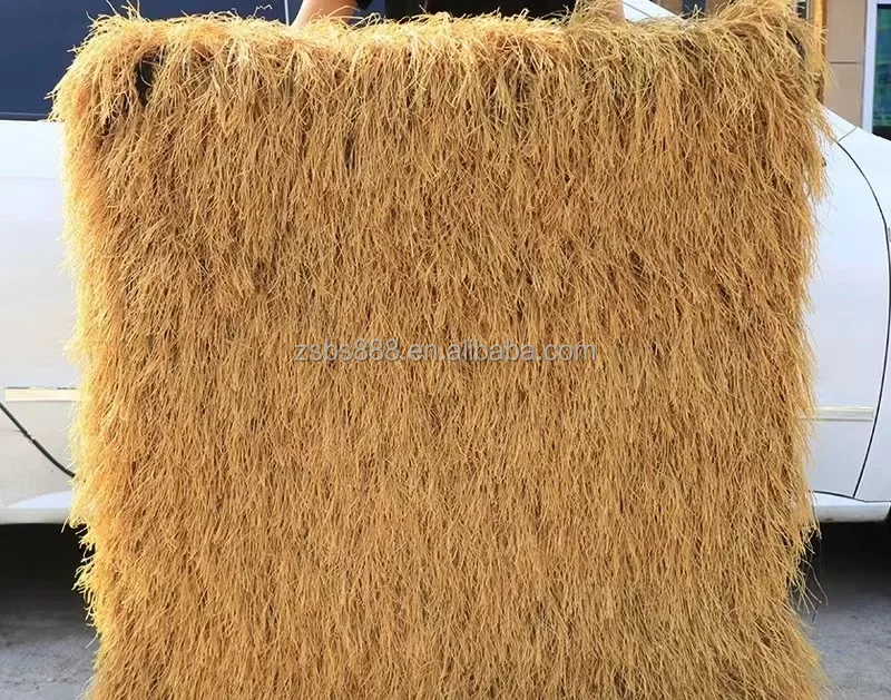 Synthetic Plastic Straw Thatch Roof Tiles