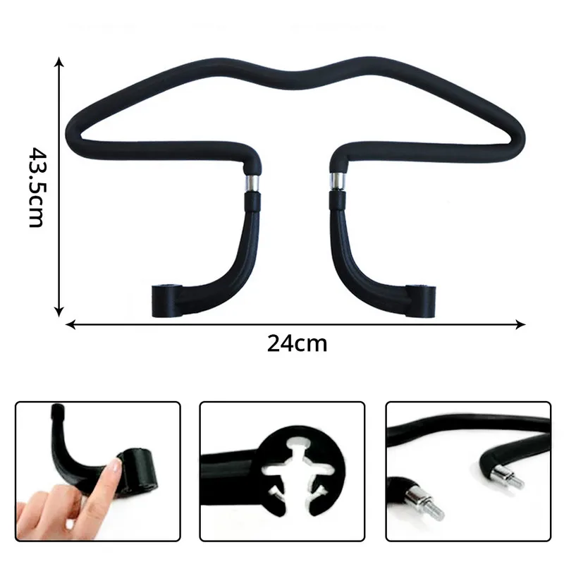 manufacturer custom Stainless seat angle wings car organizer coat clothing hook garment clothes bar hanger rack Car coat Hanger