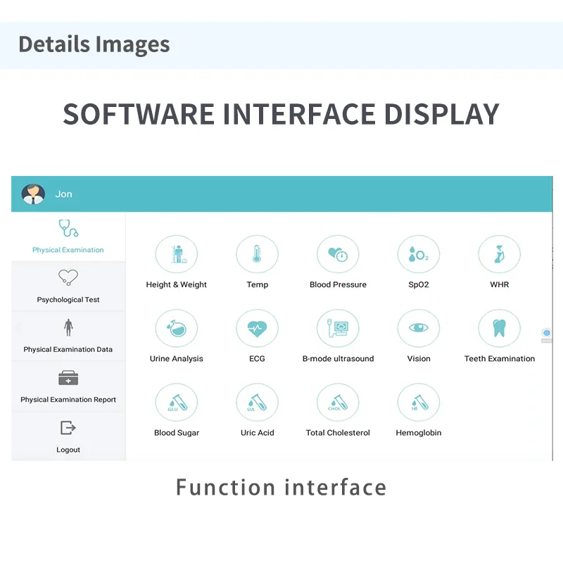 New Top CE Automatic Test Precise Biomedical Equipment Manufacturers Health Analysis Device