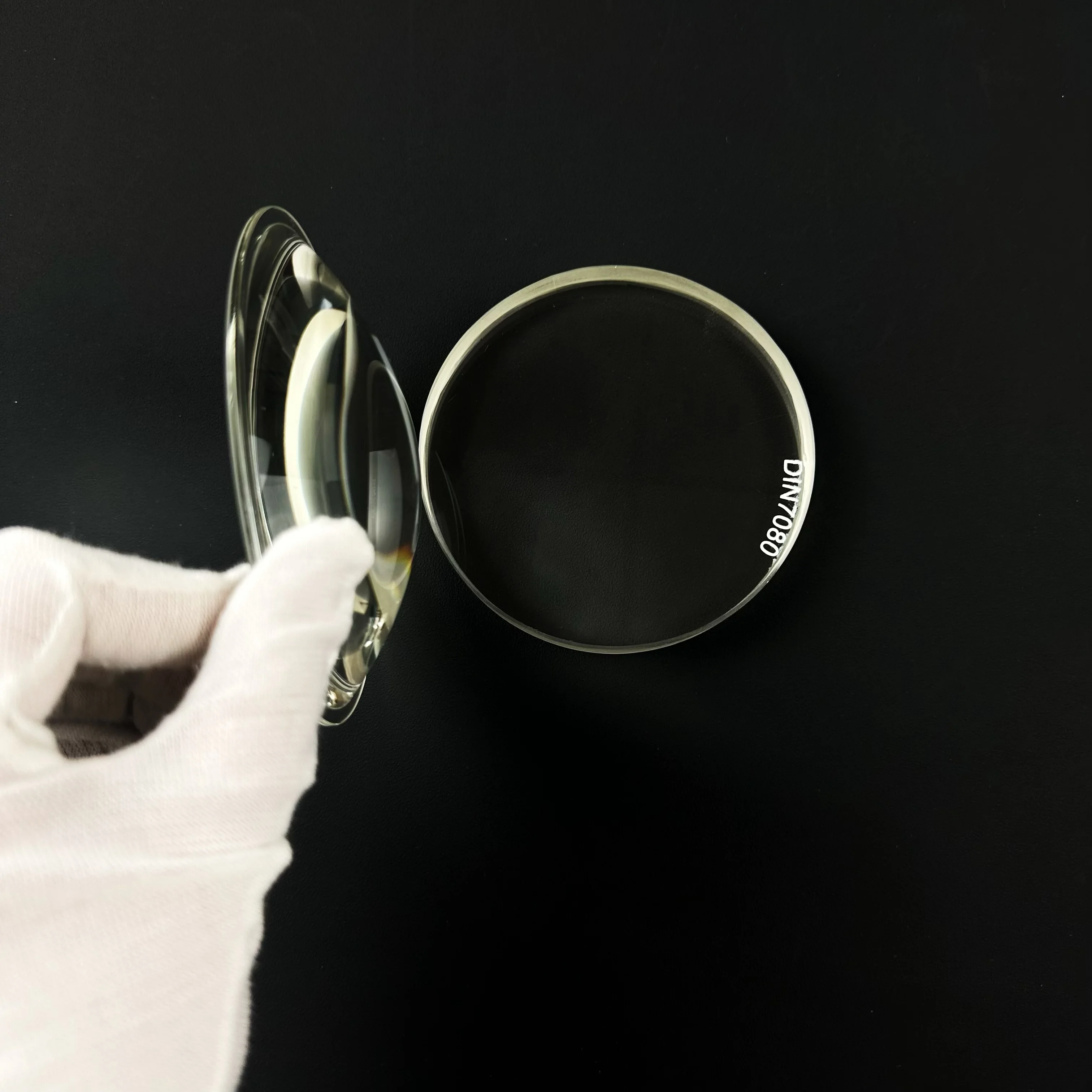 China Wholesale Cheap Round Convex Lens Borosilicate 3.3 Glass Sheet