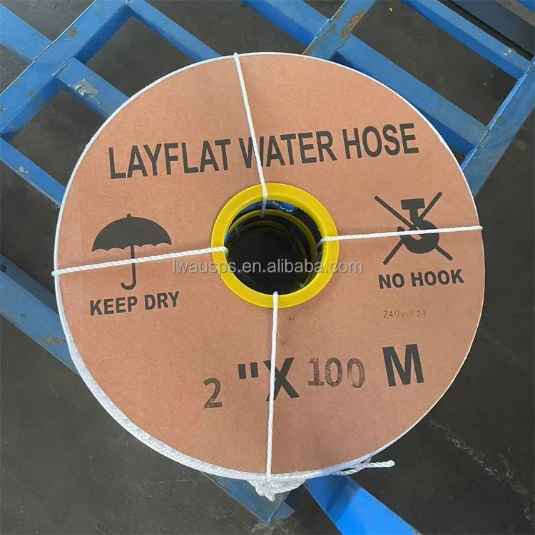 Agricultural PVC Wear-resistant Irrigation Water Hose High Quality Durable 4 Inch PVC Layflat Hose