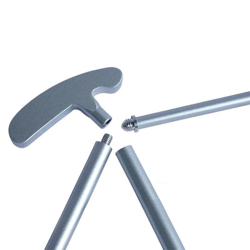 Hot Selling Left Right Handed Two Side Gold Silver Mini Golf Course Putter Club For Children