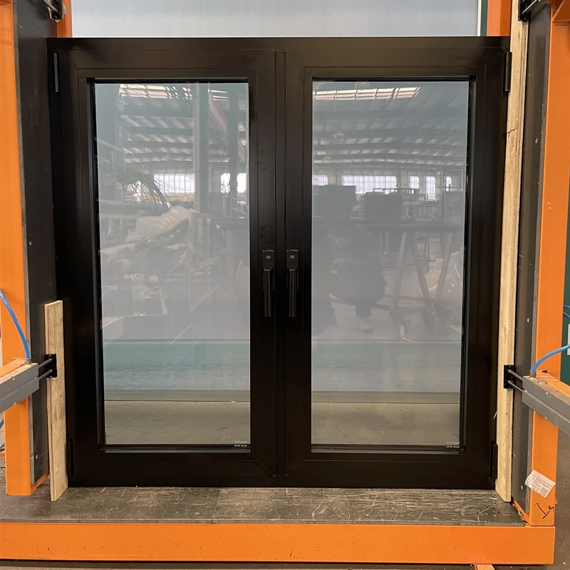 Minglei Top window thermal break aluminum window triple pane casement windows