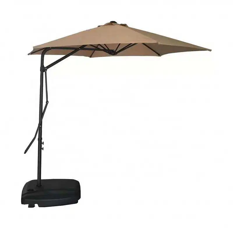 Hot sales outdoor umbrella parts Plastic/iron/marble super heavy parasol base