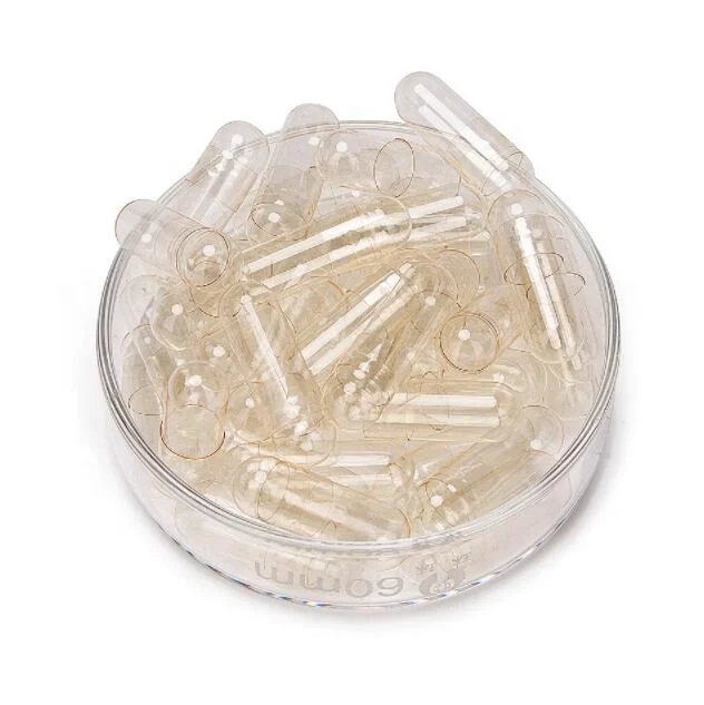 Customization 100% HPMC Size 000 00 0 1 2 3 clearFDA Vegetarian Vegetable Empty Capsules vegetable capsules separated
