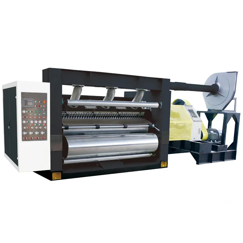 Corrugated carton box Making Machine/electric mill roll stand/Single Facer/Sheet cutter