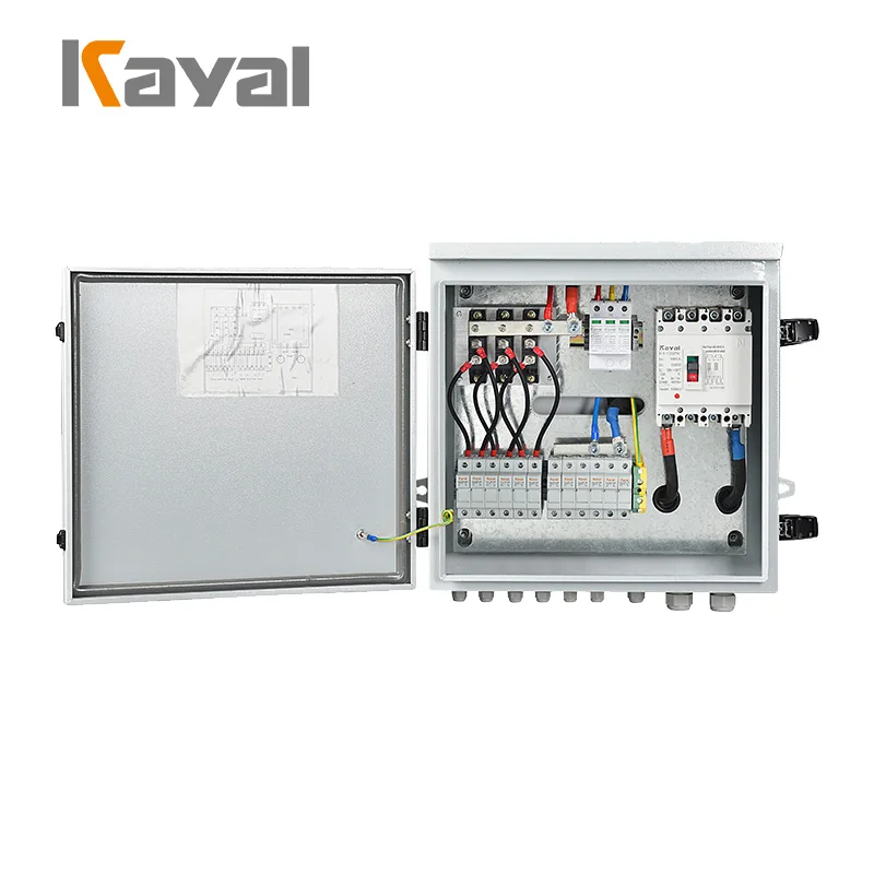 
KAYAL inverter ip65 waterproof solar dc string combiner box with disconnect 
