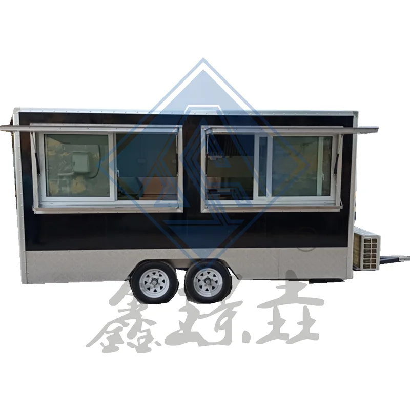 Multi Functional Customized Dining Breakfast Car Mobile Four-Wheel Fast Food Night Market Food Truck